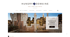 Desktop Screenshot of hungrydomaine.com